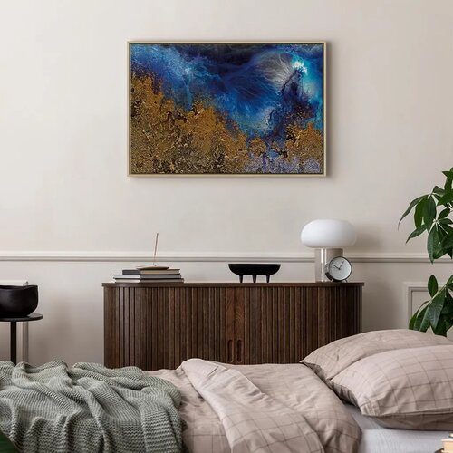  Slika - Gold of the Ocean (1 Part) Wide 60x40 Slike
