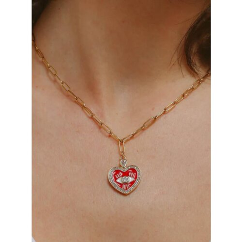 Fenzy Elegantna Ogrlica, Art564, Zlatne Boje. Cene