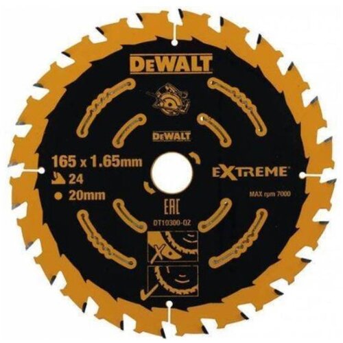 Dewalt DT10300 EXTREME list za kružnu pilu 165x20x1,65 24Z - U DOLASKU Slike