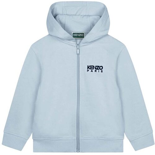 Kenzo Kids Otro&amp;scaron;ki bombažen pulover s kapuco Slike