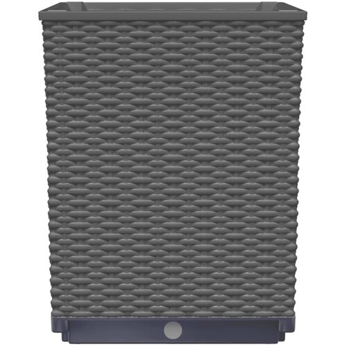  Sadilice 2 kom crne 30 x 30 x 37 cm od polipropilena Slike