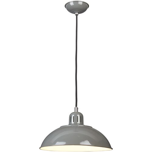 Elstead Lighting Elstead Franklin 1 viseča svetilka s svetlobno kupolo, siva, E27, (22097958) Cene