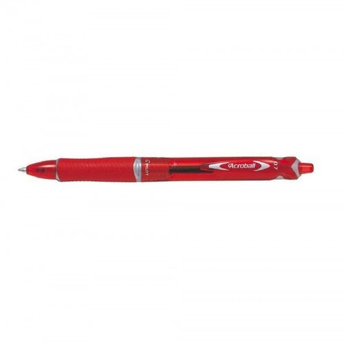 Pilot Kemijska olovka Acroball Plastic Clip M, Crvena Slike