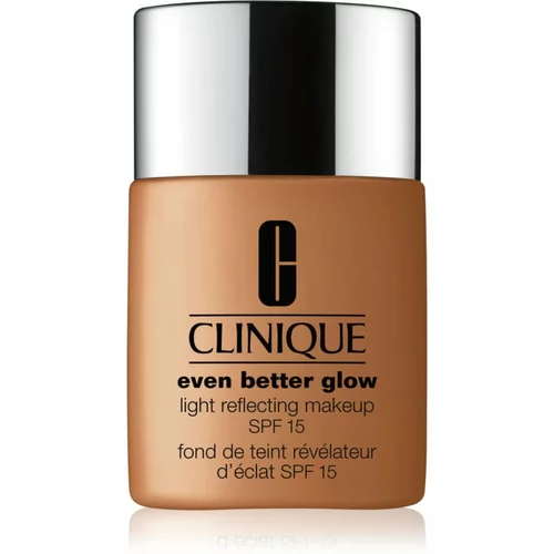 Clinique Even Better™ Glow Light Reflecting Makeup SPF 15 tekoči puder za posvetlitev kože SPF 15 odtenek WN 118 Amber 30 ml
