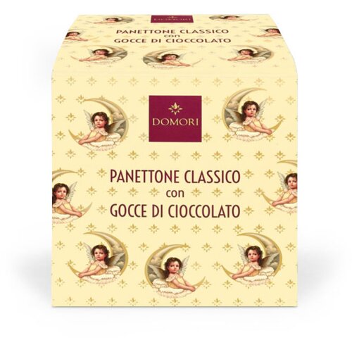 Domori Panettone Classico Gocce di Cioccolato Slike