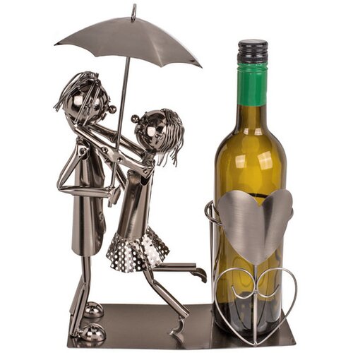  Kovinski stalak za vino zaljubljeni par Slike