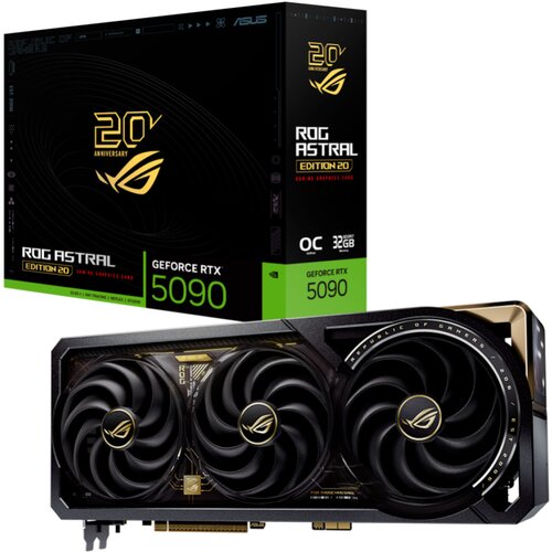 Asus Grafična kartica nVidia RTX5090 ROG Astral 20th Edition - 32GB GDDR7 (90YV0NF3-M0NA00), (5000486872) Cene