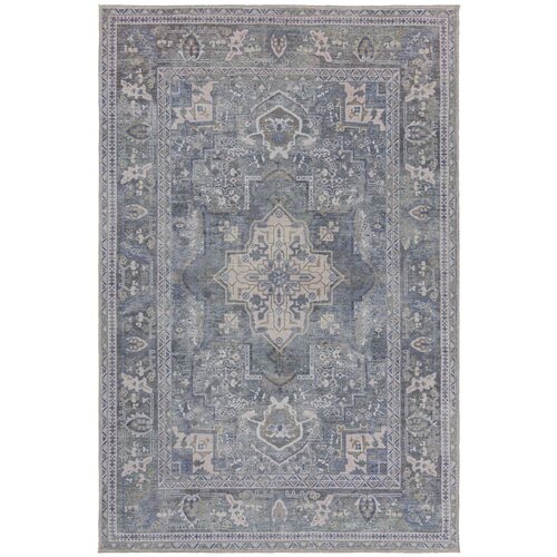 Flair Rugs Zeleni perivi tepih od mješavine recikliranih vlakana 120x170 cm Windsor – Cene