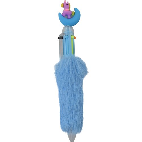  Hemijska olovka sa 6 boja Unicorn plava Slike