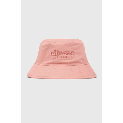 Ellesse Pamučni šešir boja: ružičasta, pamučni