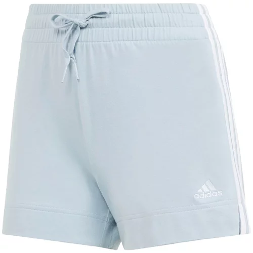ADIDAS SPORTSWEAR Športne hlače 'Essentials' svetlo modra / bela