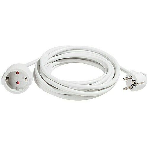 VOLTOMAT Produžni kabel (5 m, Bijele boje) Slike