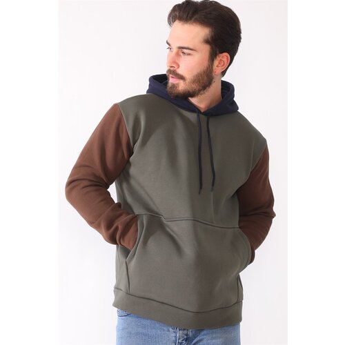Dewberry 1040 MEN&amp;#039;S SWEATSHIRT-KHAKI Slike