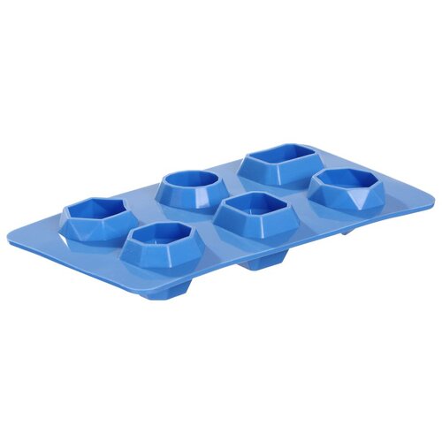 BarUp Kalupi za kocke leda u obliku dragog kamenja, Plava, 2 kom, 190x105x(H)30mm Slike