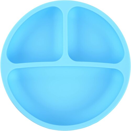 Dardanar Silikonska prisesalna plošča za dojenčke, nedrseča, nestrupena, močna priseska za preprosto samostojno hranjenje (modra), (21133187) Cene