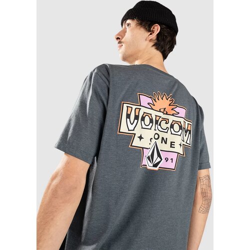 Volcom Sure Thing Hth T-shirt dark slate Slike