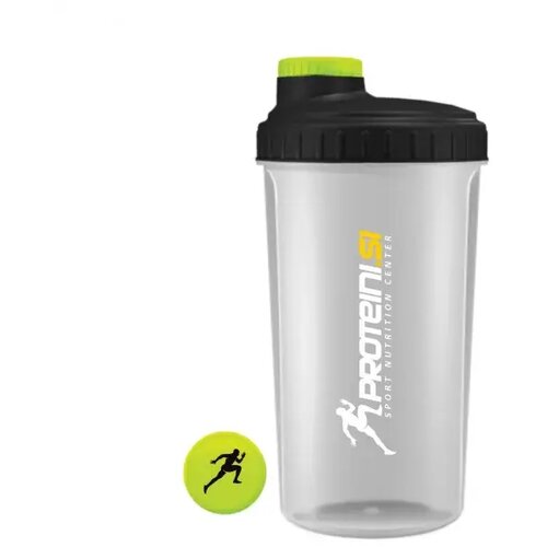 Proteini.si Shaker Transparent-Black, 700ml, &scaron;ejker crno-providni Cijene
