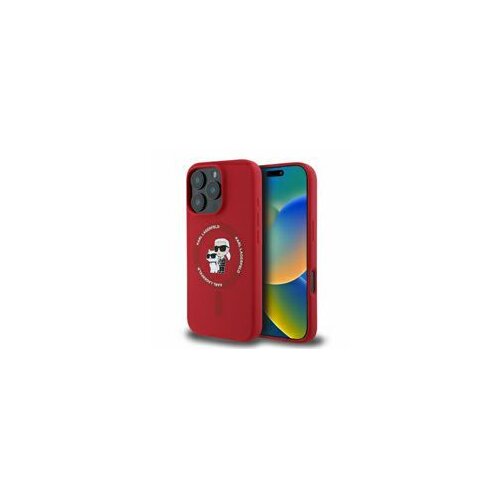  TPU Karl Lagerfeld maska za iPhone 16 Pro Max KLHMP16XSCMKCRHR Slike