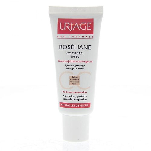 Uriage Roséliane CC Cream SPF 30 CC krema za občutljivo kožo, nagnjeno k rdečici SPF 30 40 ml Cene