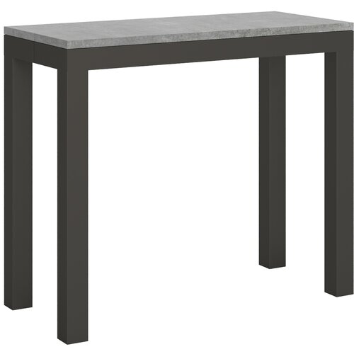 Ityhome 90 x 77 konzolna miza siva, (20847763) Cene