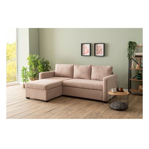 Atelier Del Sofa Ugaona sofa-krevet Kado Mink Slike