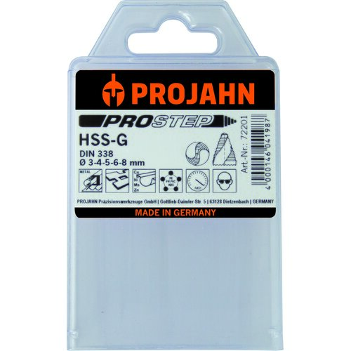 Projahn PROSTEP DIN 338 Burgije za metal HSS-G 3-4-5-6-8 Slike