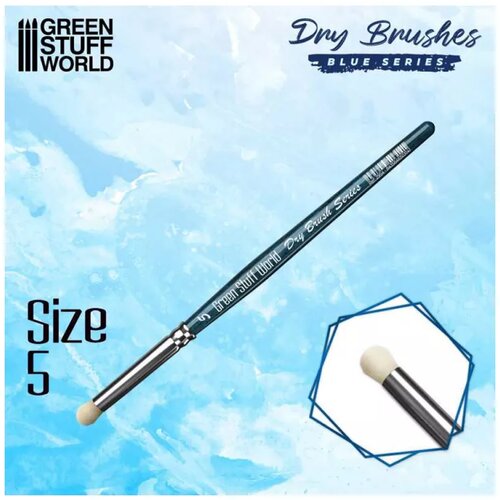 Green Stuff World Round Brush - size #5 DRY BRUSH Slike