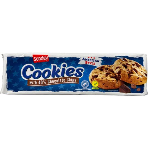 Sondey cookies komadići čokolade 225g Slike
