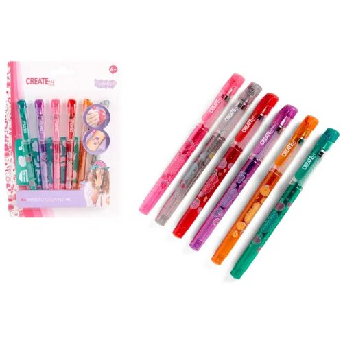 Canenco Create It! Set od 6 gel olovaka za tetoviranje Cijene