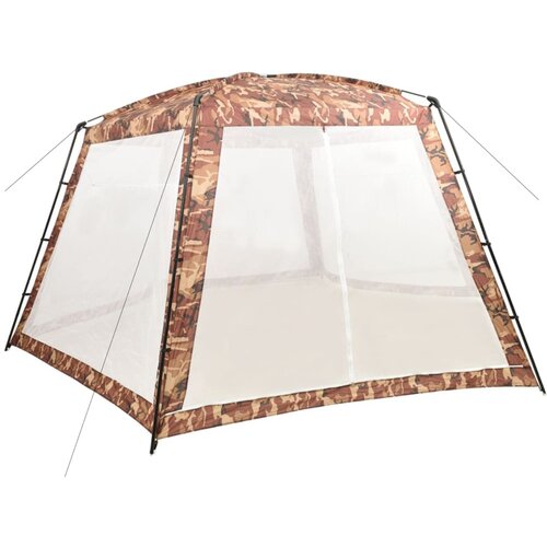 VidaXL &amp;Scaron;otor za bazen iz blaga 660x580x250 cm kamuflažen Slike