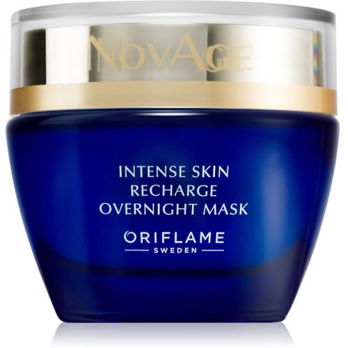 Oriflame NovAge Recharge intenzivna revitalizacijska maska za noč 50 ml Slike