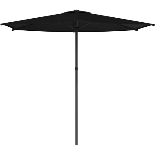 vidaXL Vrtni suncobran 270 x 270 cm Poliester Pravokutni Crna - Crna 2 7 x 2 7 m bez baze Cijene