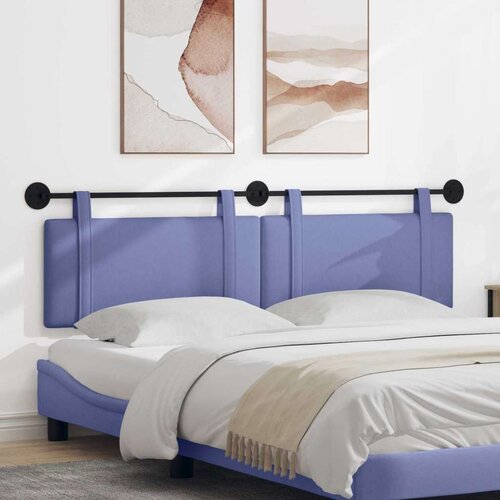  Držeće uzglavlje Zidne Traper plava 190 x 55 x 5 cm tkanina - Trapere plave boje 180 cm bez LED svjetla Cene