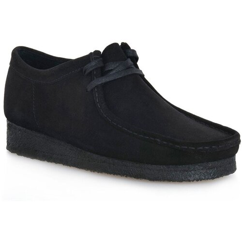 Clarks Čevlji Derby WALLABEE BLK Črna Slike