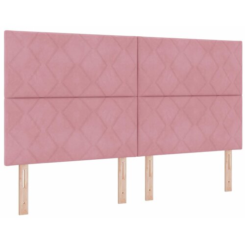  LED Box Spring Krevet Ružičasta 180 x 200 cm Bar&amp;scaron;un Slike
