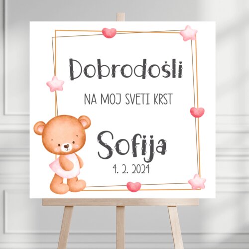  TABLA DOBRODO&Scaron;LICE krst in rojstni dan TABKROJ 12 Cene