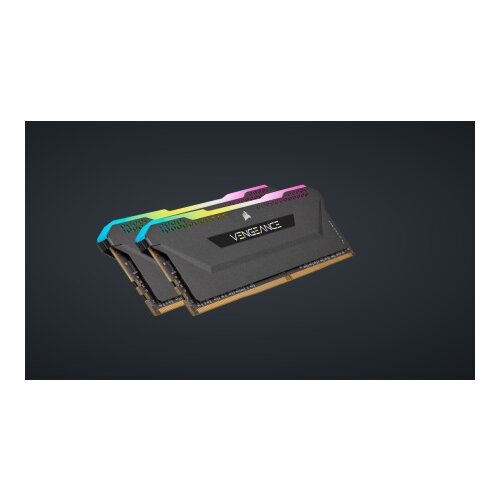 Corsair cmh16gx4m2e3200c16 vengeance rgb pro sl ddr4 16gb (2x8gb) 3200mhz ram Cene