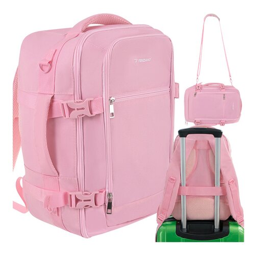  Ruksak za putovanje avionom AirTraveler 40&amp;times;25&amp;times;20 cm - 20 L, ružičasta Slike