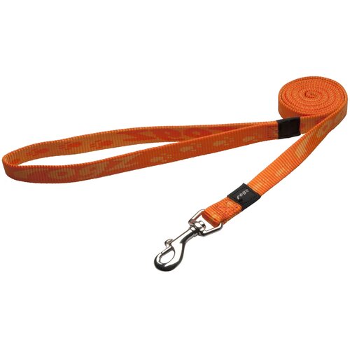 Rogz alpinist povodac za pse od mekane tkane trake m — 16 mm / 1.4 m narandžasta Cene