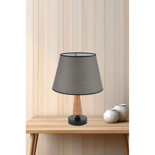 Opviq 302 - Grey, Brown, Black GreyBrown Black Table Lamp Slike