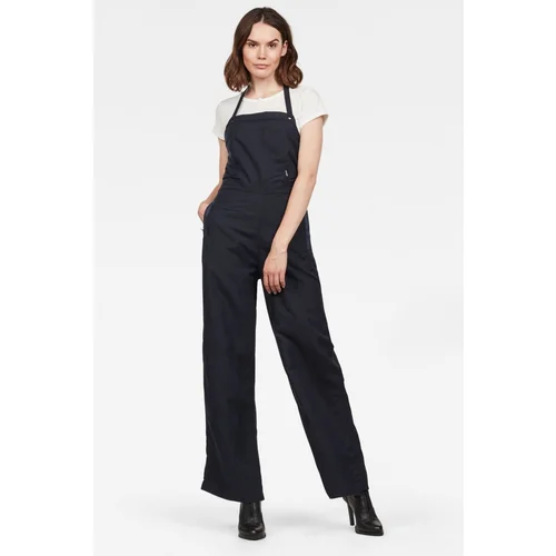 G-star Jumpsuit - G-STAR Blake halter overall wmn dark blue