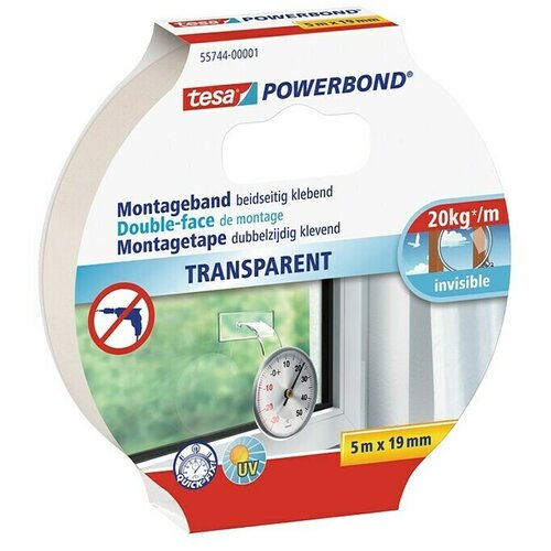 Tesa Montažni trak Powerbond (5 m x 19 mm, obojestranski) Cene