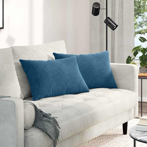  Jastučići za sofu 2 pcs Plava 60 x 40 cm Kordura tekstil Cijene