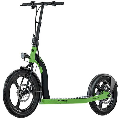 Ms Energy električni skiro r10, črno zelen Slike