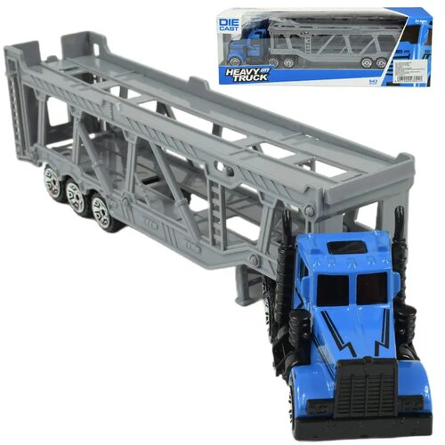 Magic Toys City Truck: Plavi auto-transporter crveni kamion 22cm Cijene