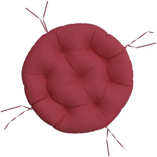 VidaXL Okrugli jastuk crvena boja vina &amp;Oslash; 60 x 11 cm od tkanine Oxford Slike