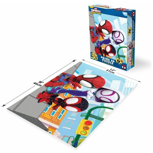 Puzzle 3D 63 PCS SPIDERMAN 33034 Slike