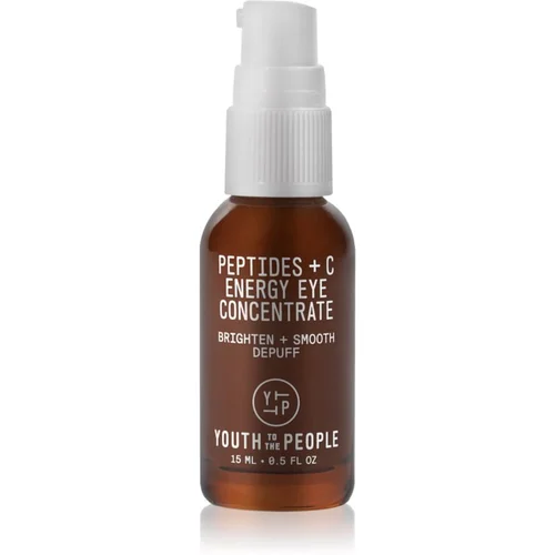 Youth To The People Peptides + C Energy Eye Concentrate koncentrirani serum za predel okoli oči z vitaminom C 15 ml