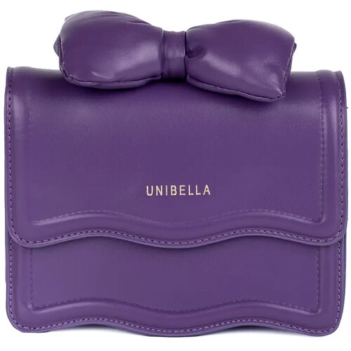 Shelvt Small purple women&amp;#039;s handbag with bow Slike