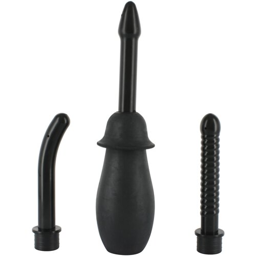 SevenCreations Anal Douche Kit Black Slike